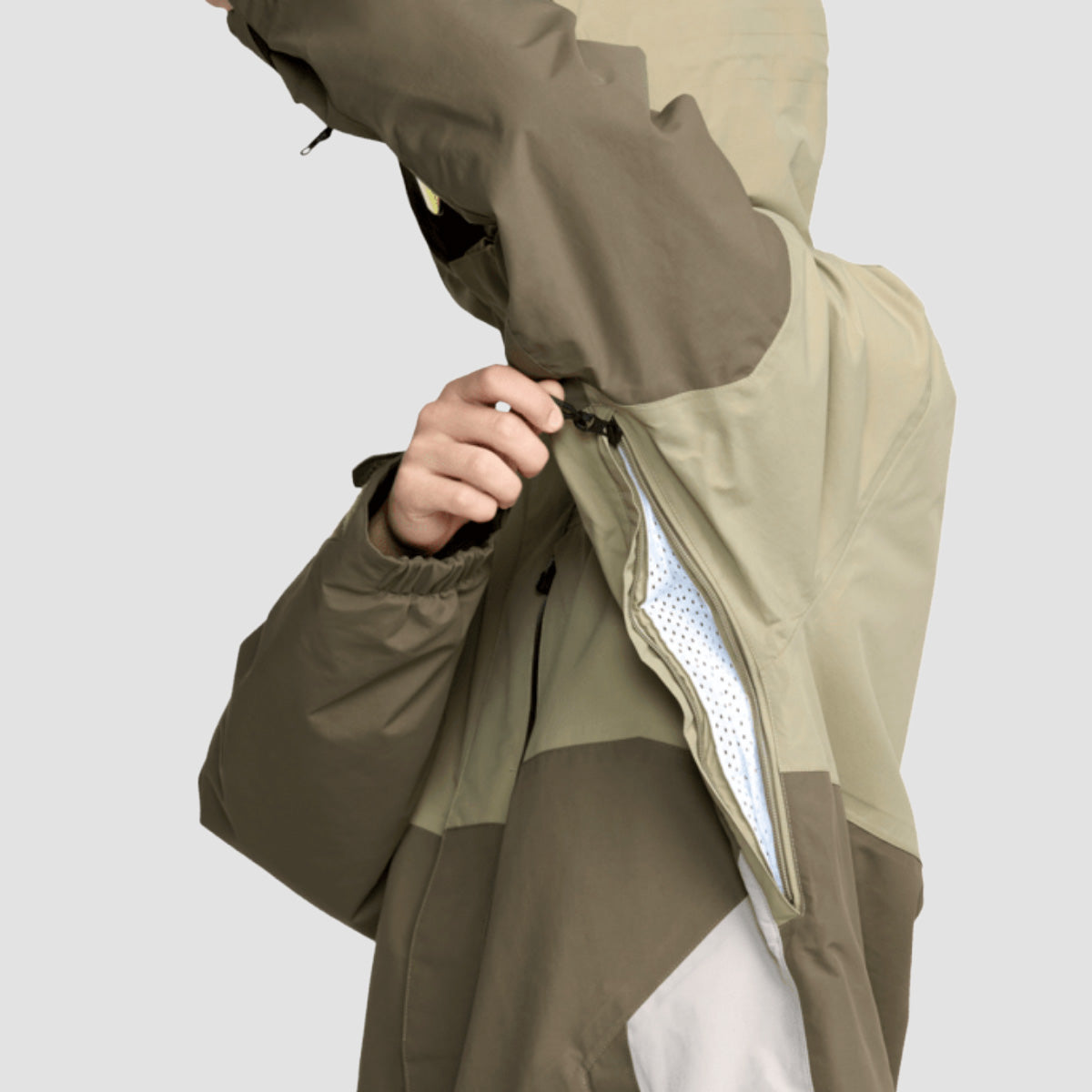 Volcom L Gore-Tex Snow Jacket Moss Green