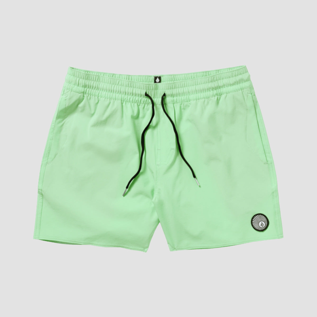 Volcom Lido Solid Trunk 16" Boardshorts Jade Cream