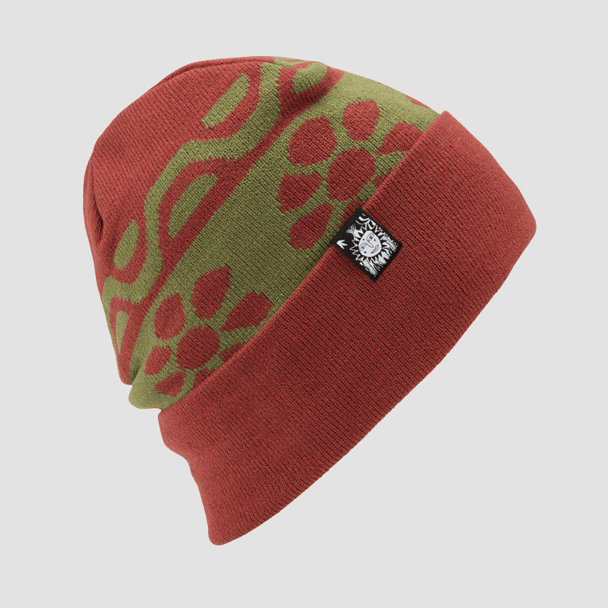 Volcom Longo Beanie Burnt Red