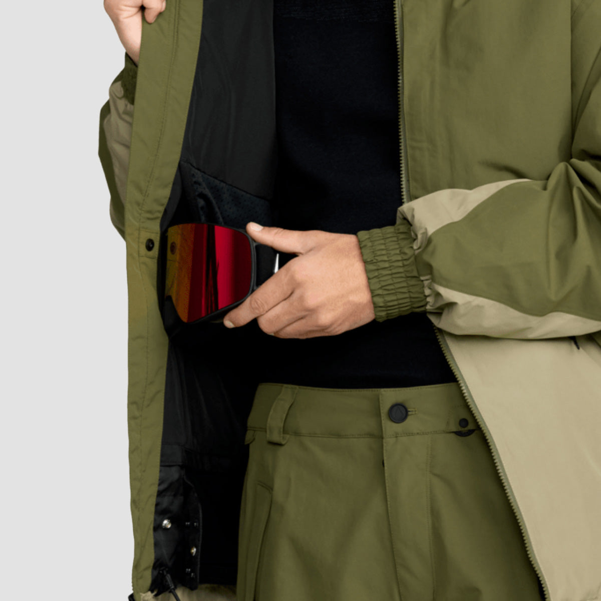 Volcom Longo Gore-Tex Snow Jacket Dark Olive