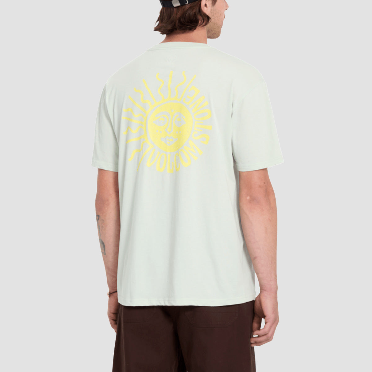 Volcom Mazatlan T-Shirt Pale Aqua