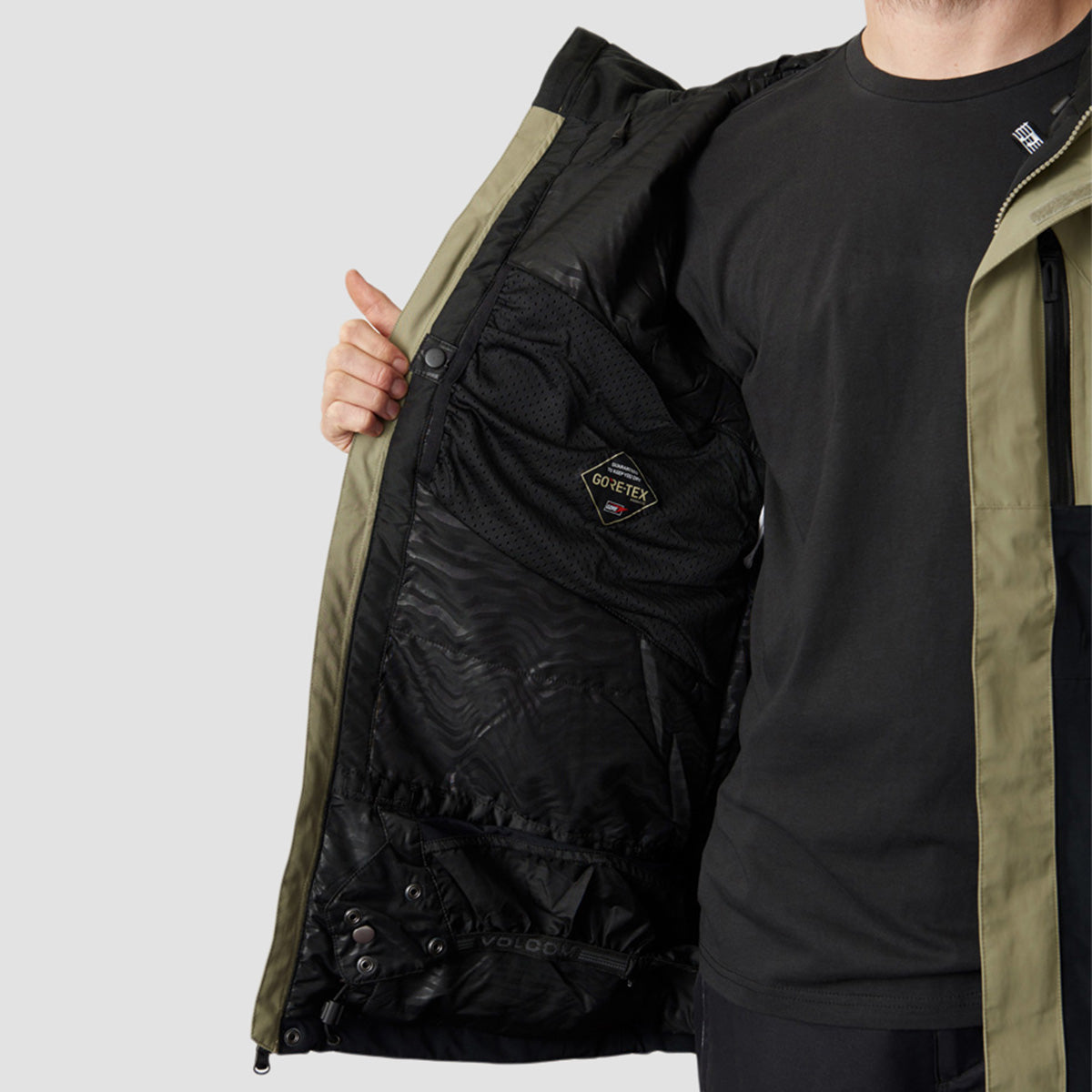 Military gore tex outlet jacket black