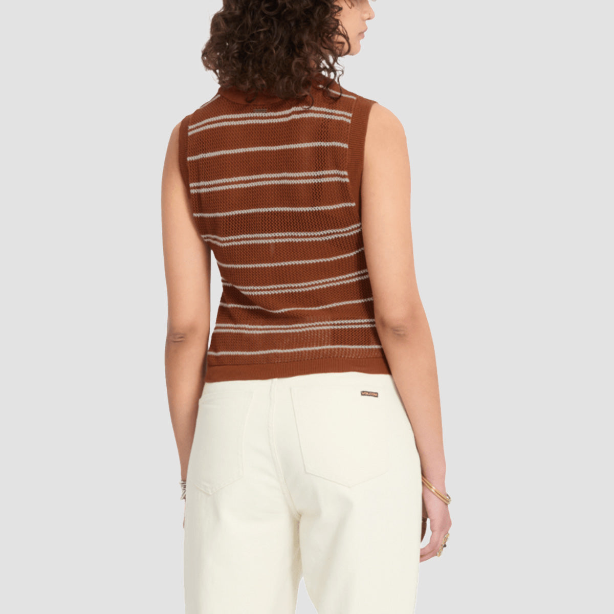 Volcom My Ami Tank Sweater Henna - Womens