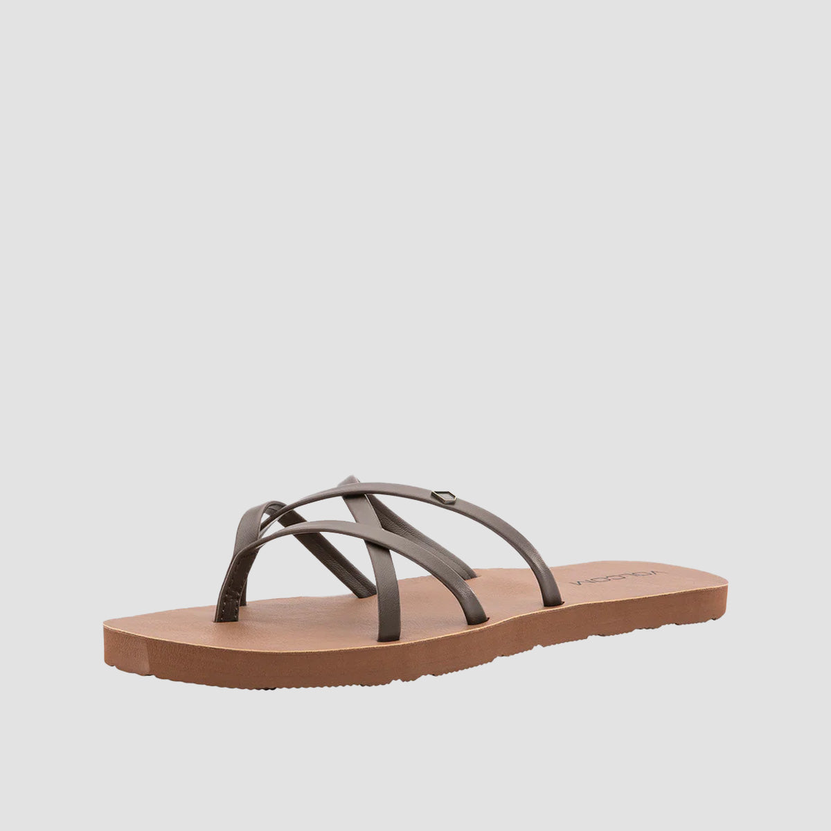 Volcom New School II Sandals Brown - Womens