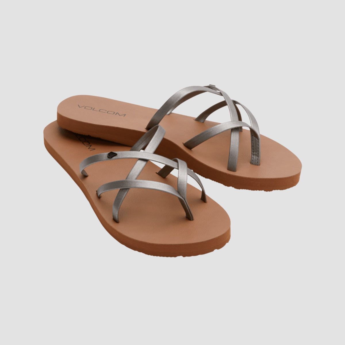 Volcom New School II Sandals Old Gold - Womens