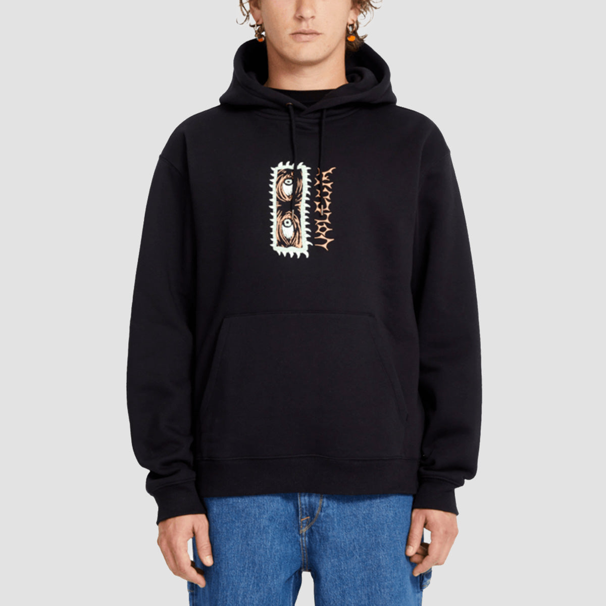 Volcom Noder GITD Pullover Hoodie Black