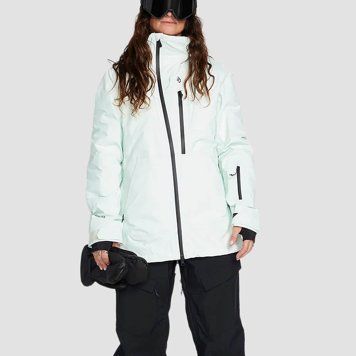Volcom NYA TDS Inf Gore-Tex Snow Jacket Ice Green - Womens
