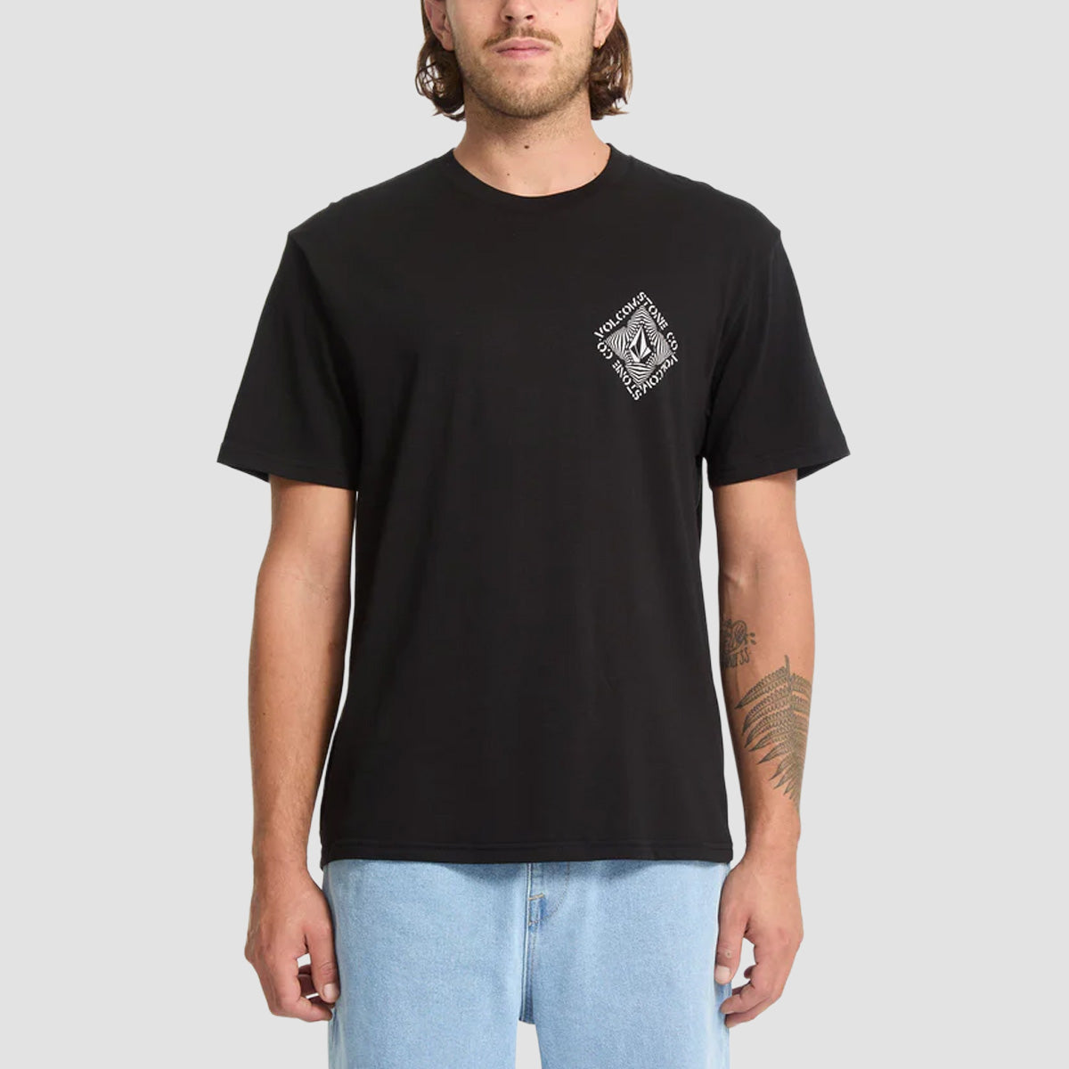 Volcom Obtical T-Shirt Black