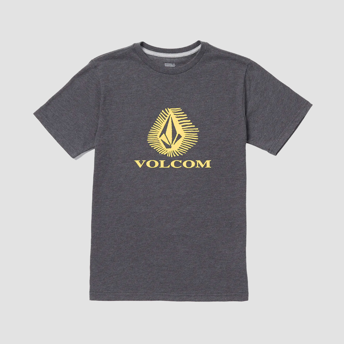 Volcom Offshore Stone T-Shirt Dark Black Heather - Kids