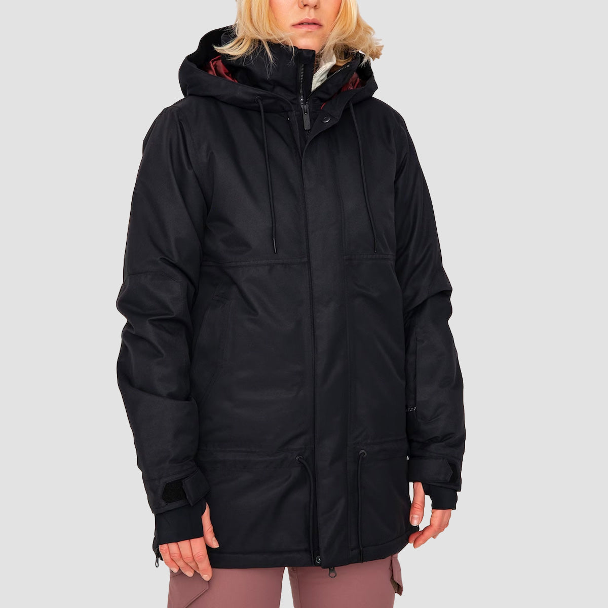 Volcom Paxson 2L TDS Inf Parka Snow Jacket Black - Womens