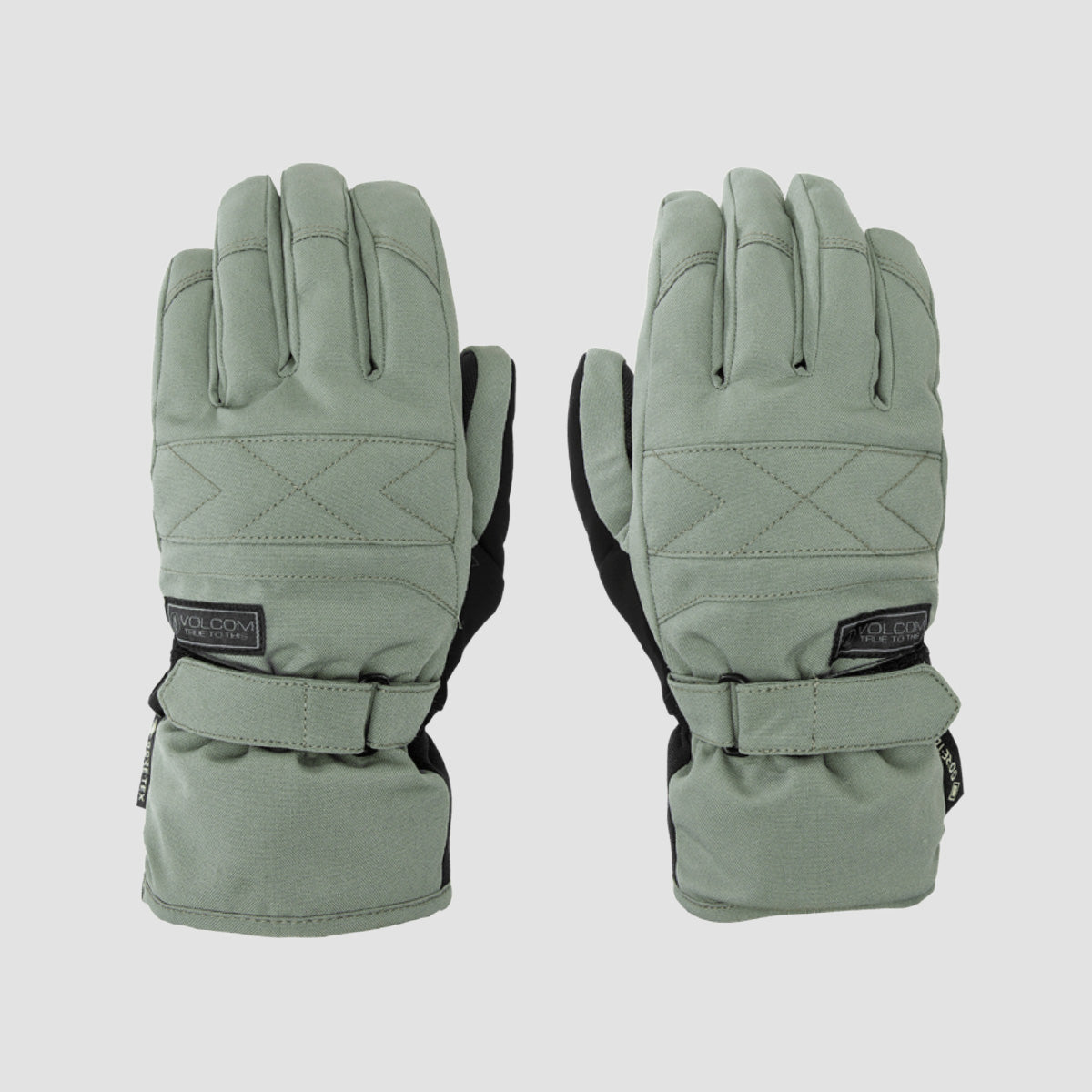 Volcom Peep Gore-Tex Snow Gloves Lichen Green - Womens