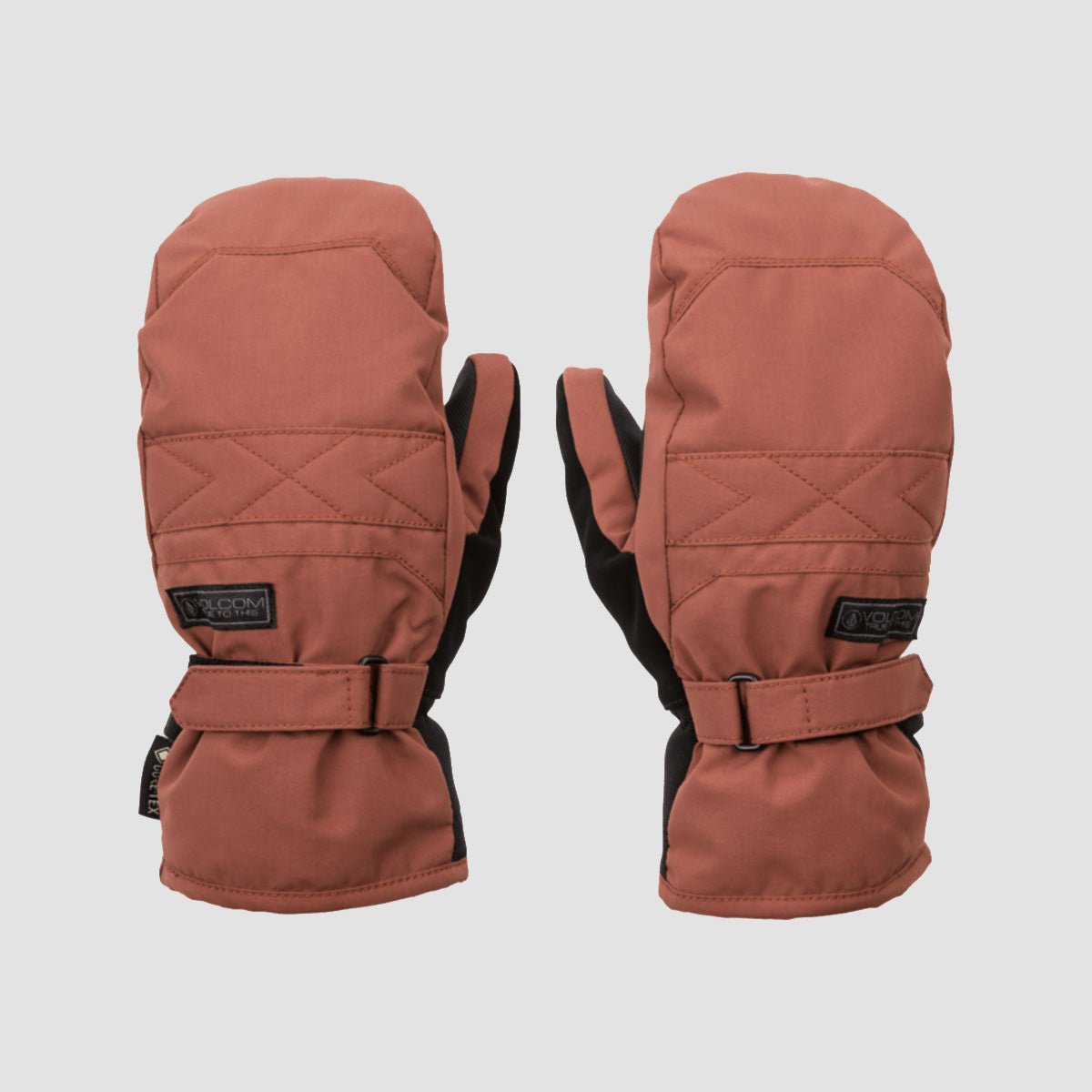 Volcom Peep Gore-Tex Snow Mitts Spruce Green - Womens