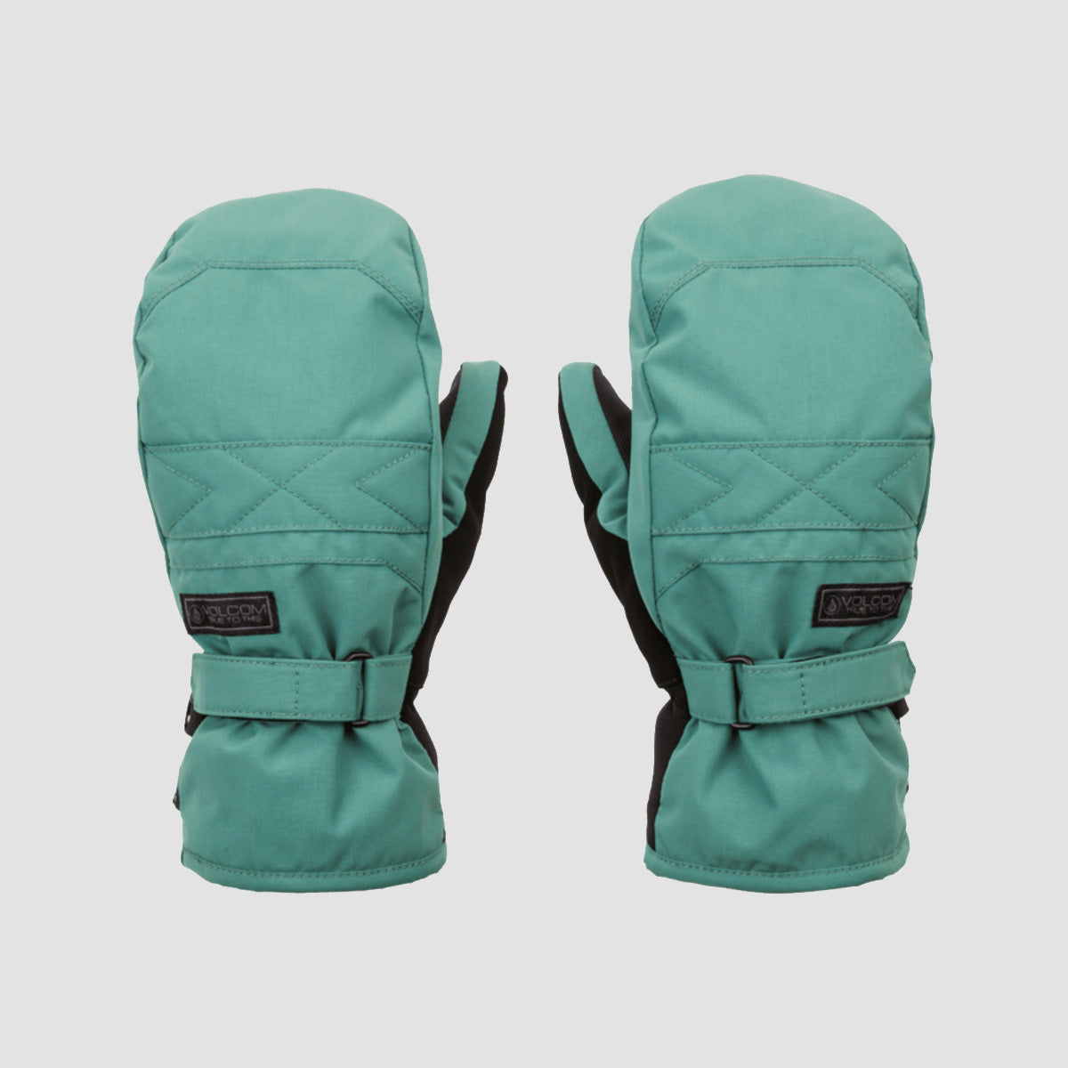 Volcom Peep Gore-Tex Snow Mitts Spruce Green - Womens