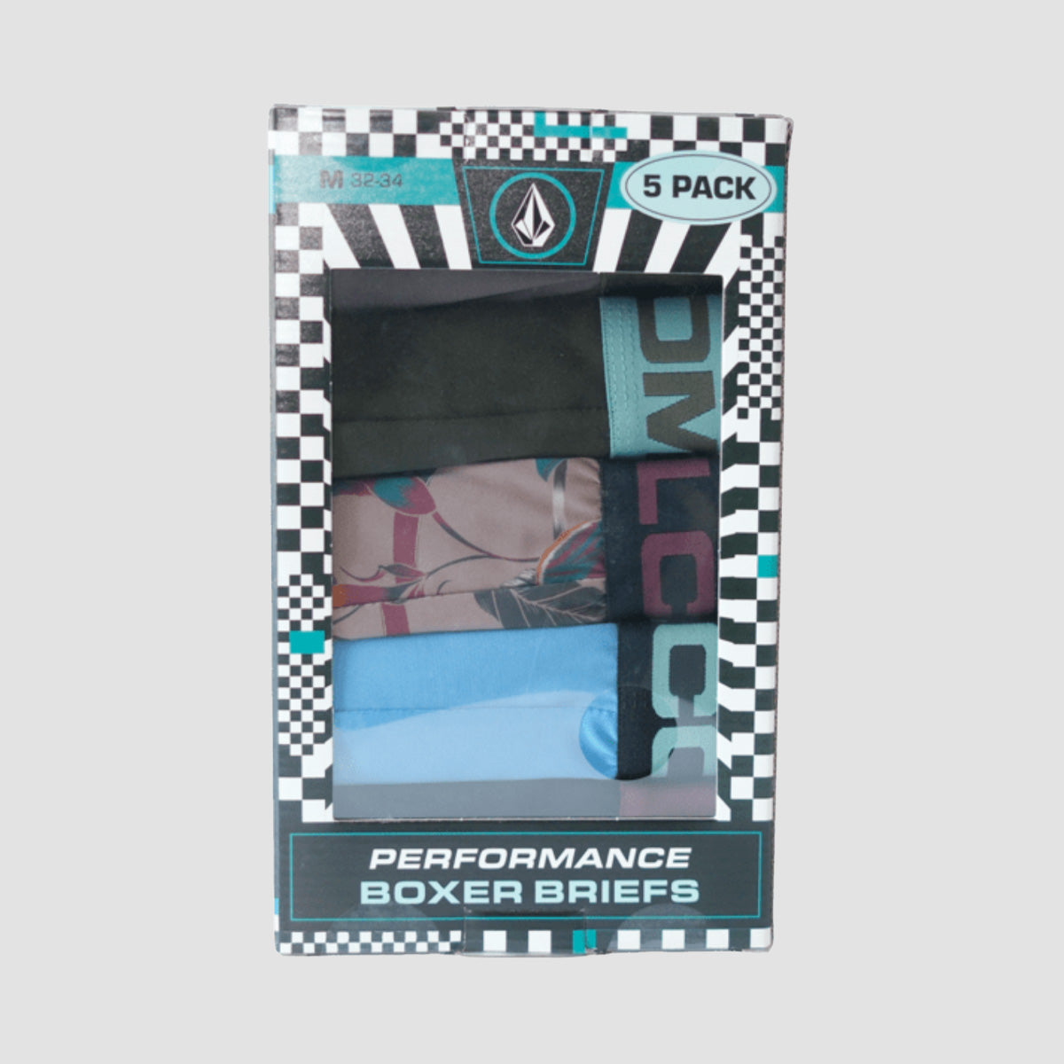 Volcom Performance Boxer Briefs 5 Pack Mix GN