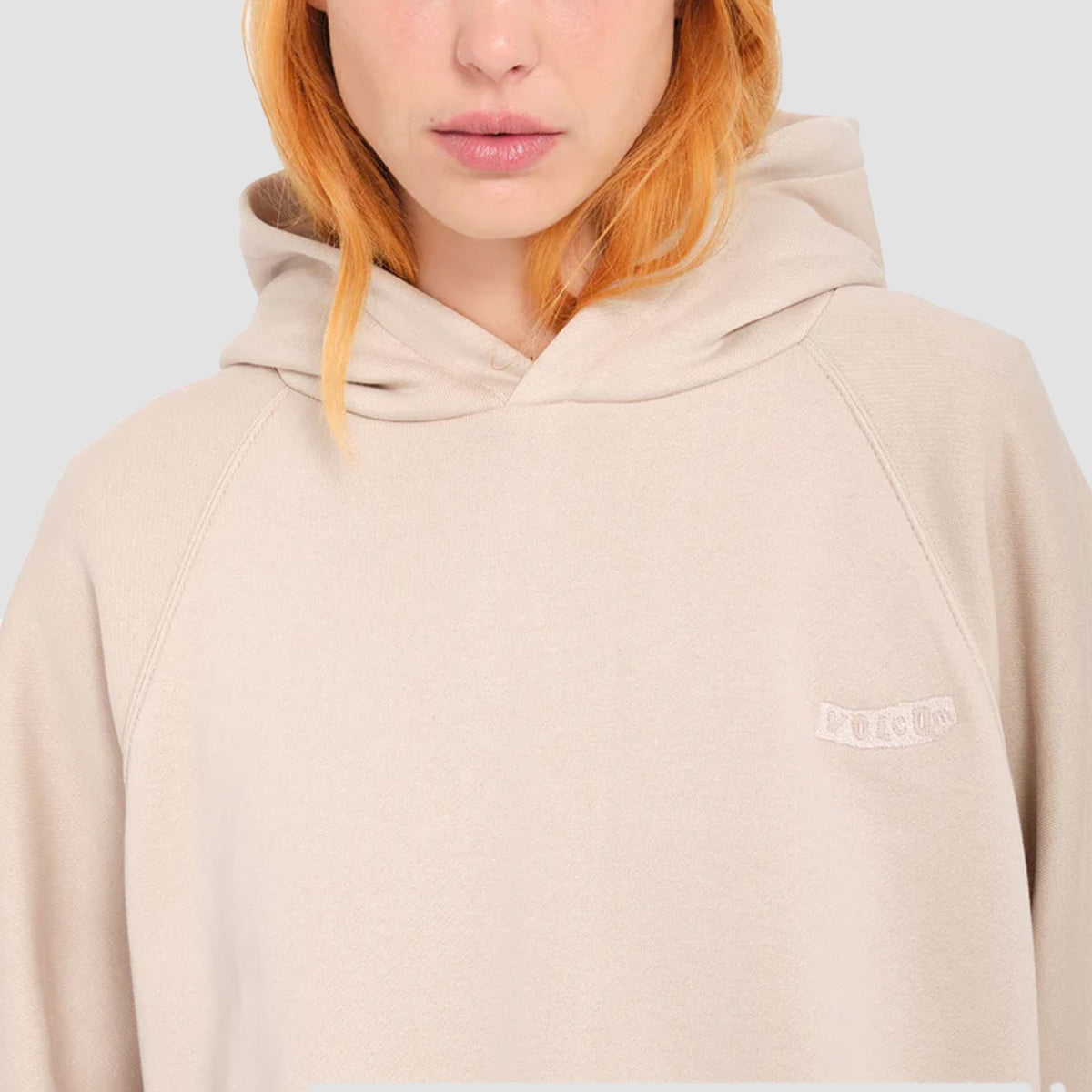 Volcom Pistol Pullover Hoodie Mushroom - Womens