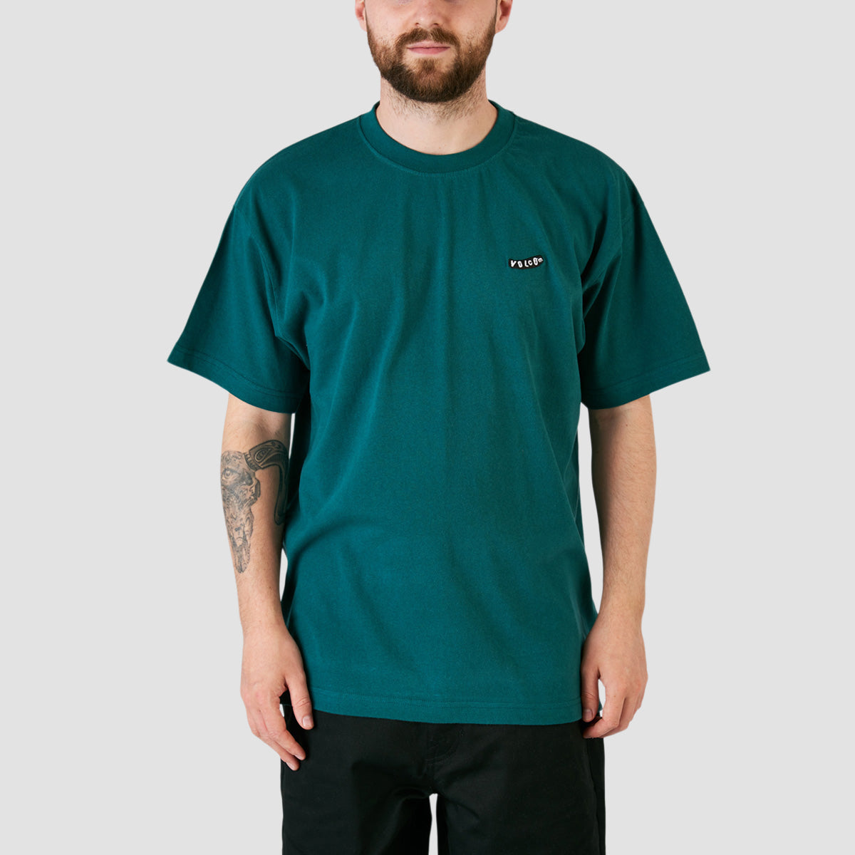 Volcom Pistol Stone Lse T-Shirt Evergreen