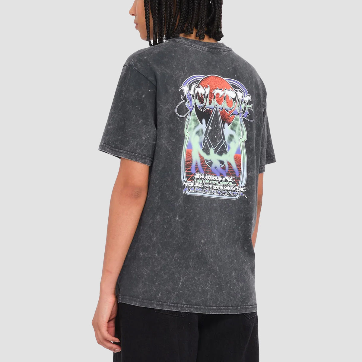 Volcom Planetary T-Shirt Vintage Black - Womens