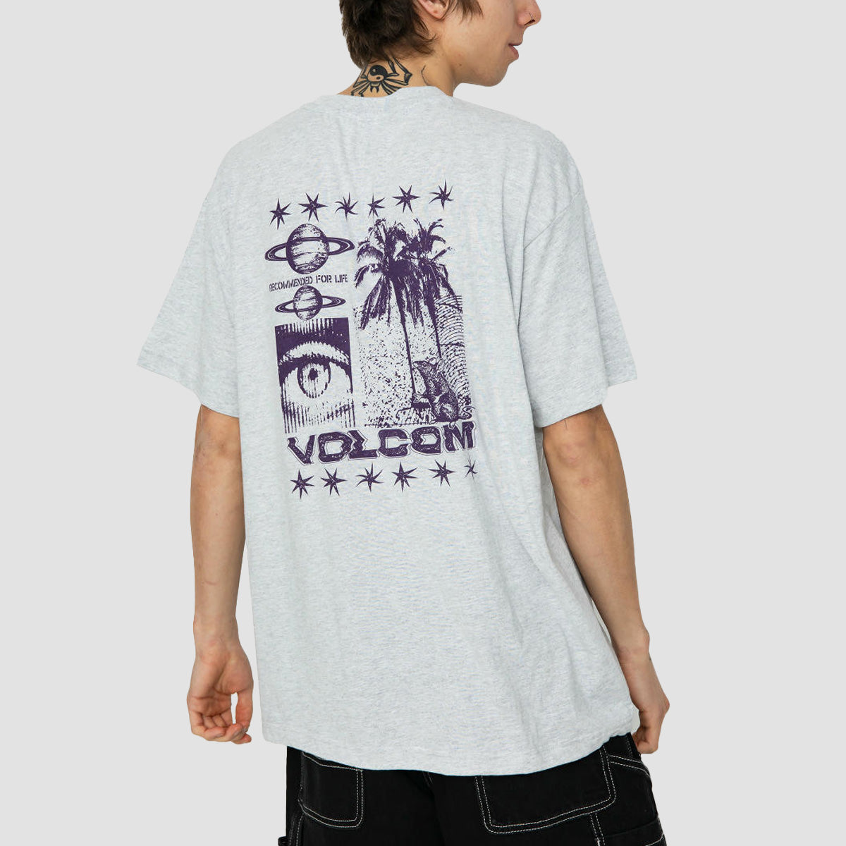 Volcom Primed Lse T-Shirt Bone Heather