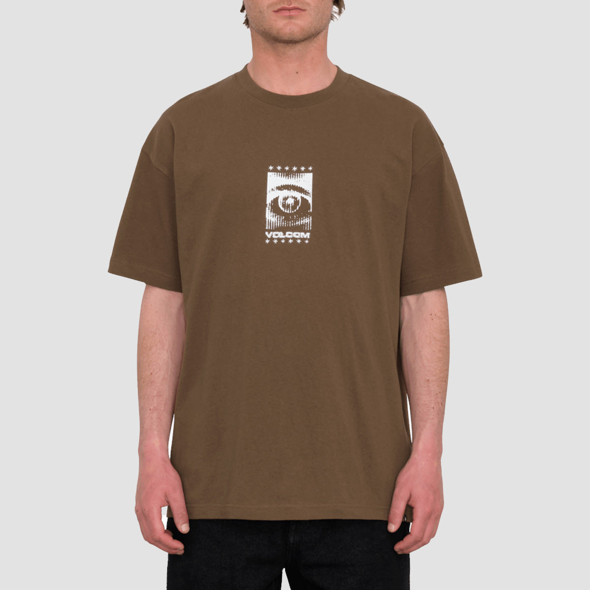 Volcom Primed LSE T-Shirt Dark Earth
