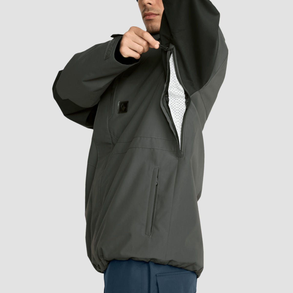 Volcom Primry Ins 10K Snow Jacket Dark Grey