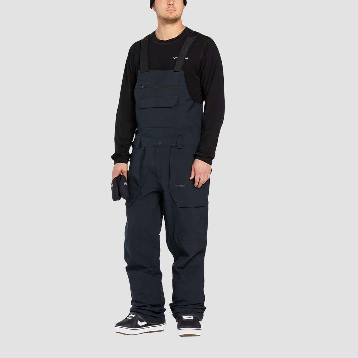 Volcom Roan 15K Bib Overrall Snow Pants Black