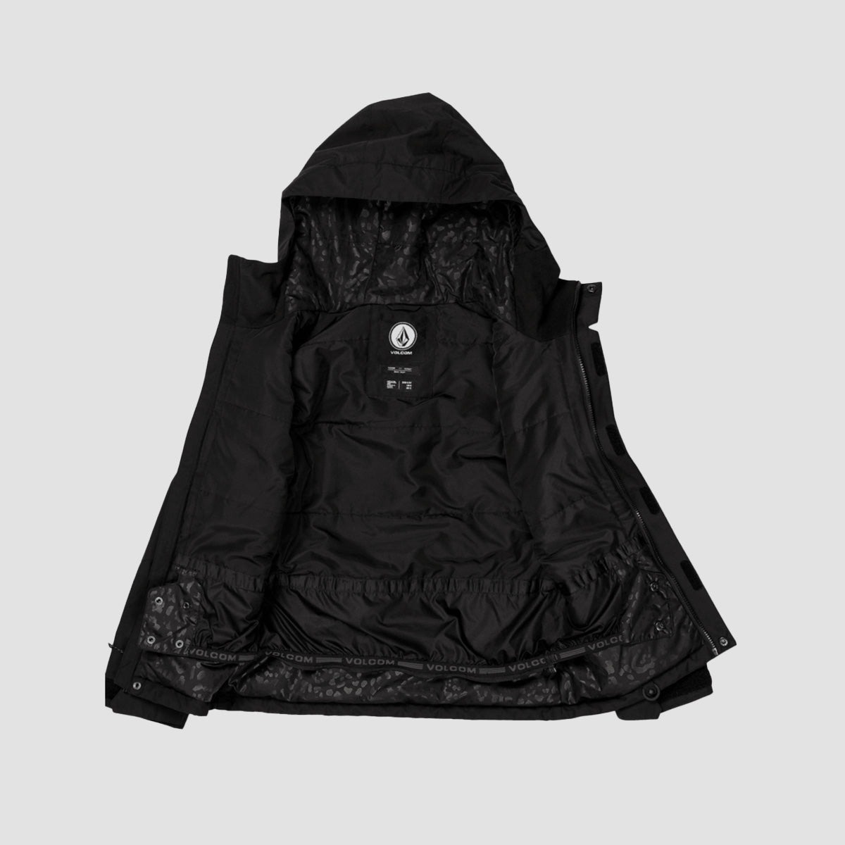 Volcom Sass'N'Fras Ins Snow Jacket Black - Kids