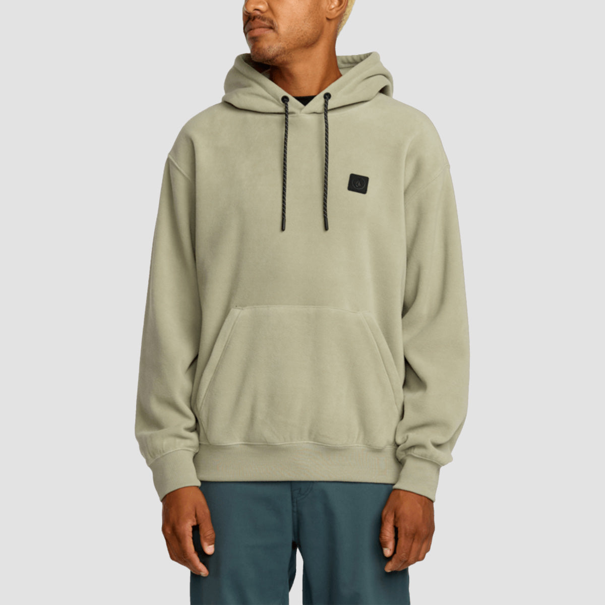 Volcom Second Trip Pullover Hoodie Green Tea