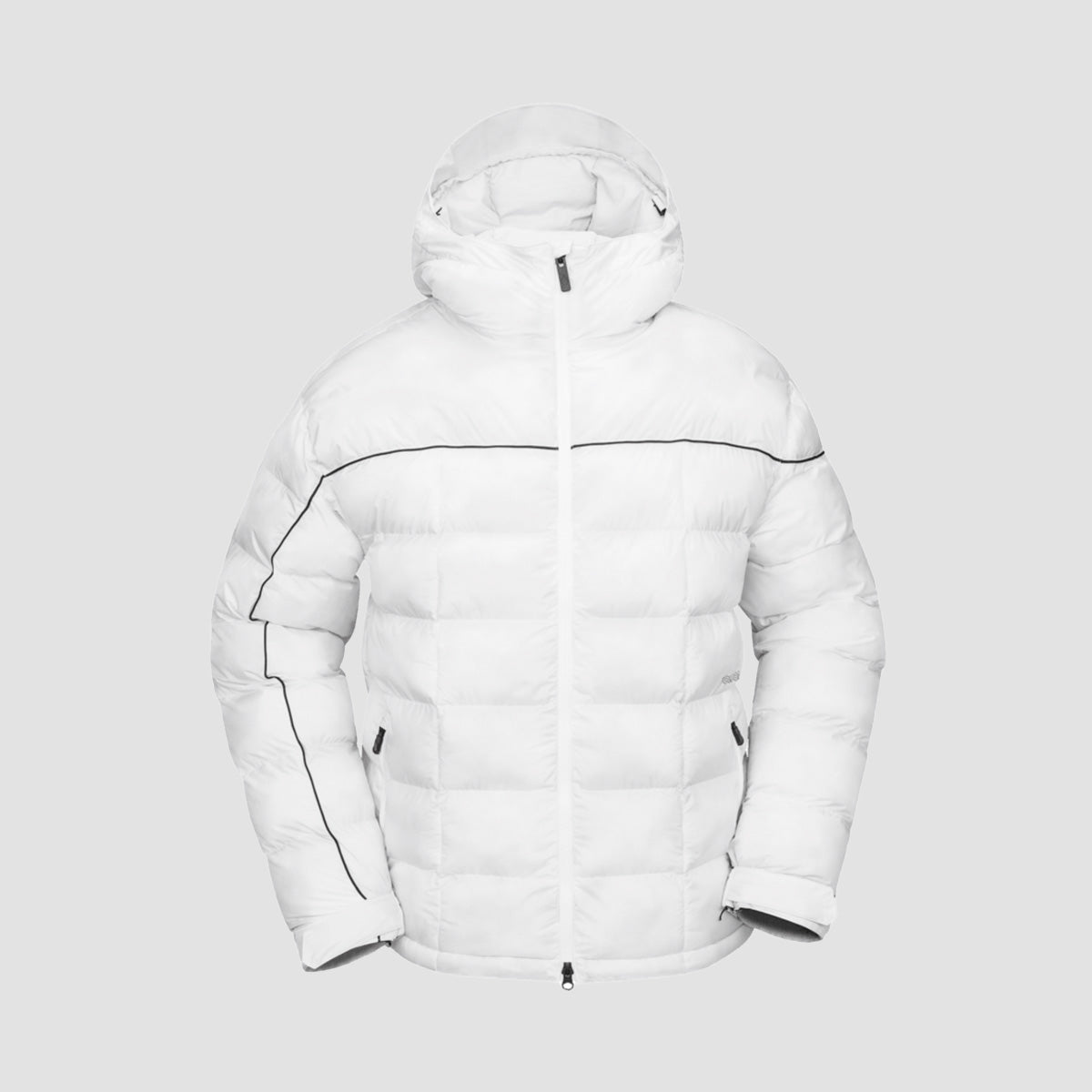 Volcom Sew Down 10K Snow Jacket White Camo