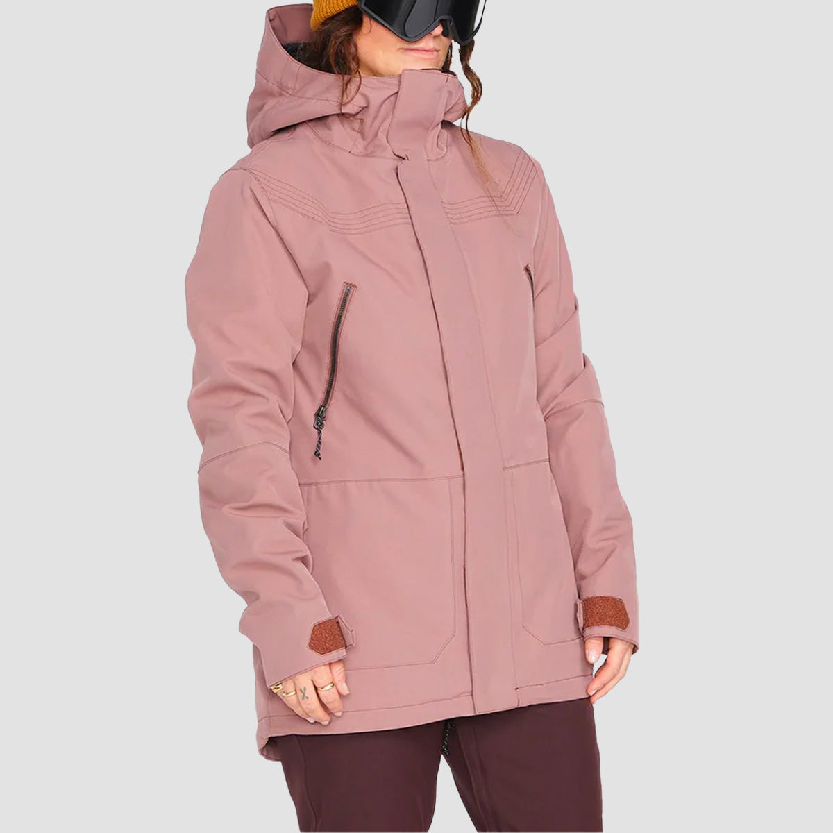 Volcom Shadow Ins Snow Jacket Rosewood - Womens