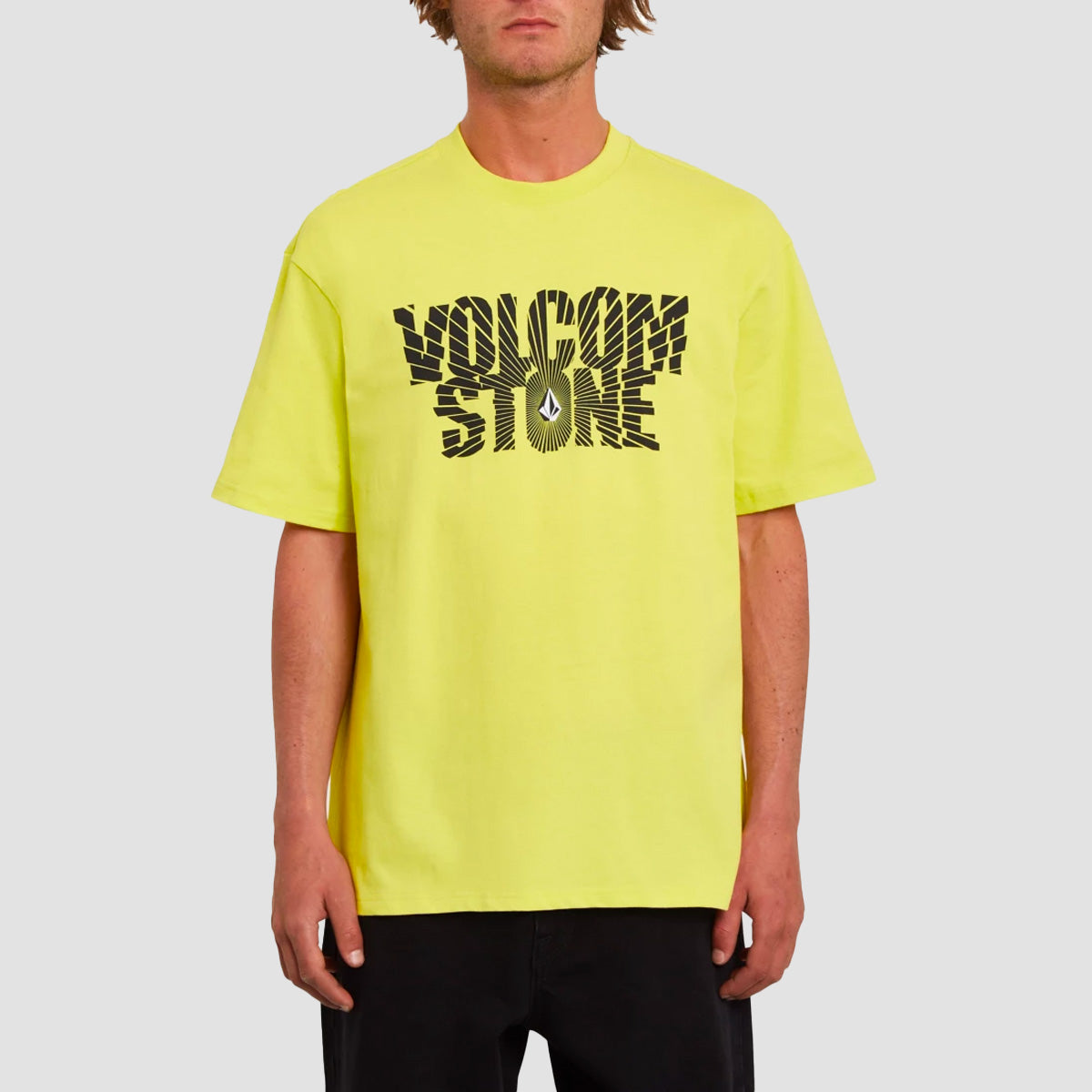 Volcom Shattered LSE T-Shirt Limeade