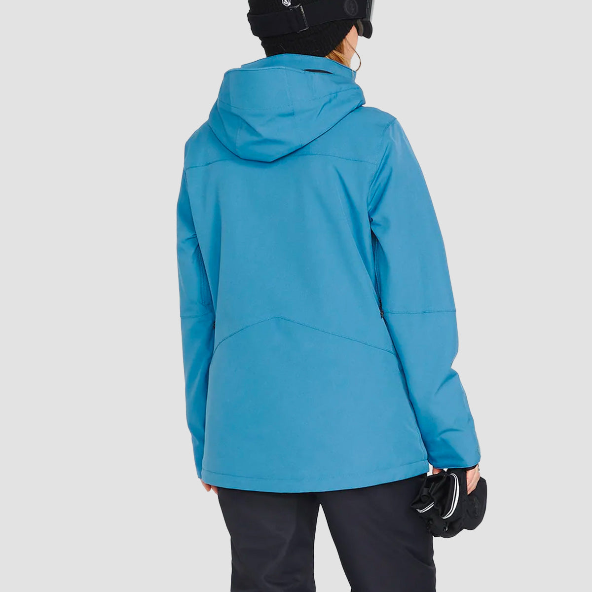 Volcom Shelter 3D Stretch Snow Jacket Petrol Blue - Womens