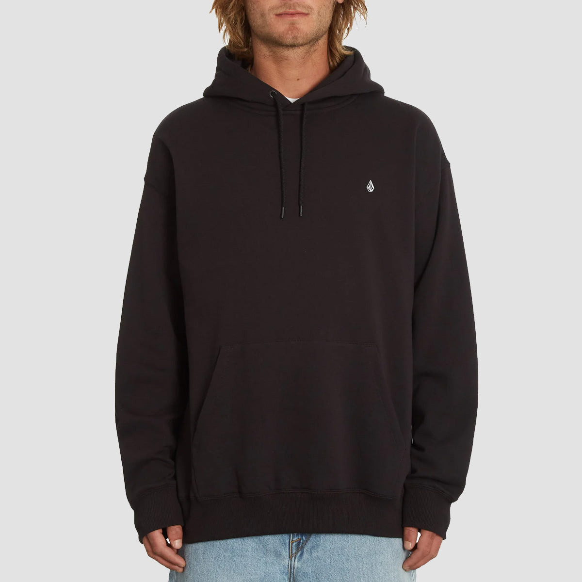 Volcom Single Stone Pullover Hoodie Black