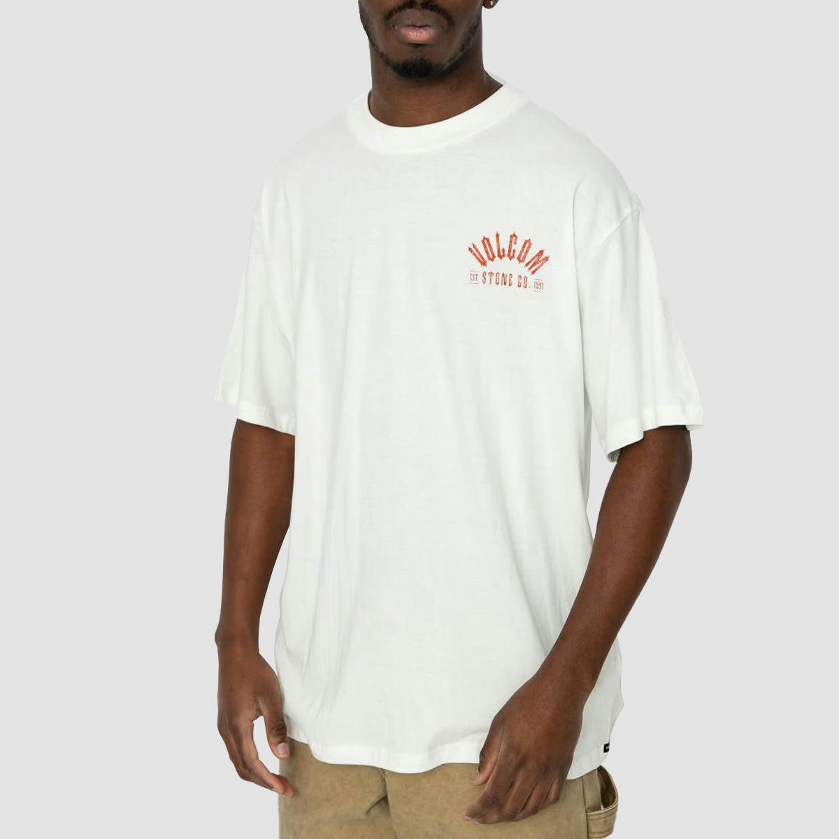 Volcom Skate Vitals G Taylor 2 T-Shirt Off White