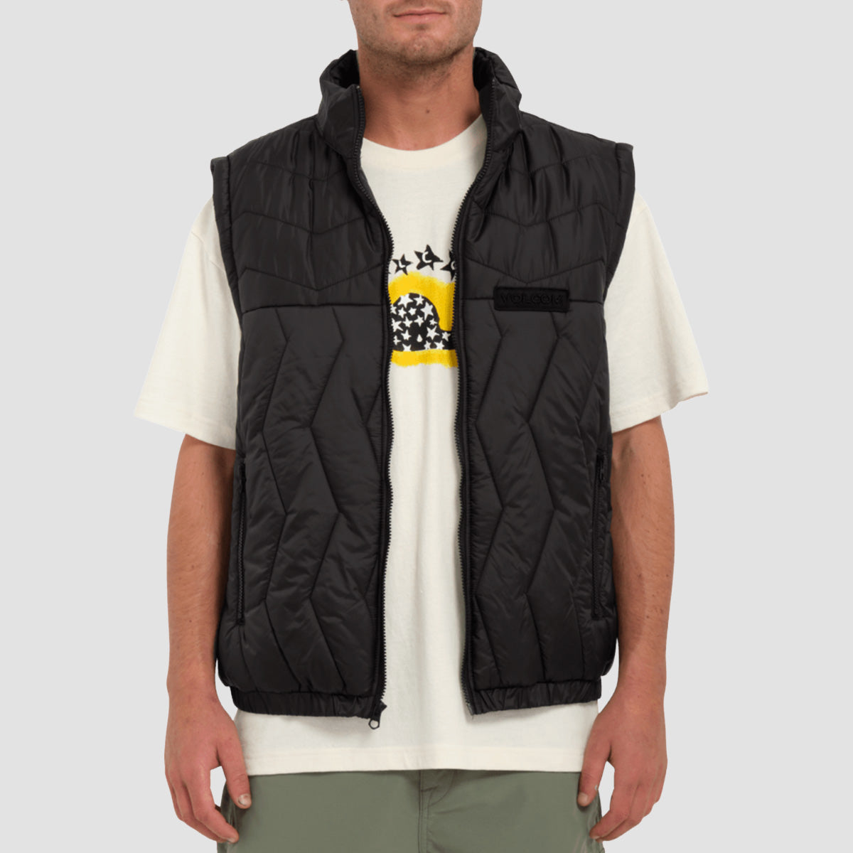 Volcom Skate Vitals Simon B Puff Jacket Black