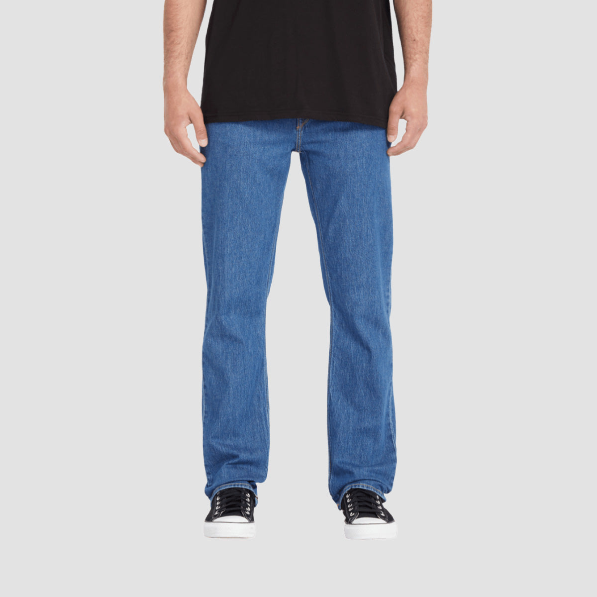 Volcom Solver Modern Fit Jeans Bold Blue