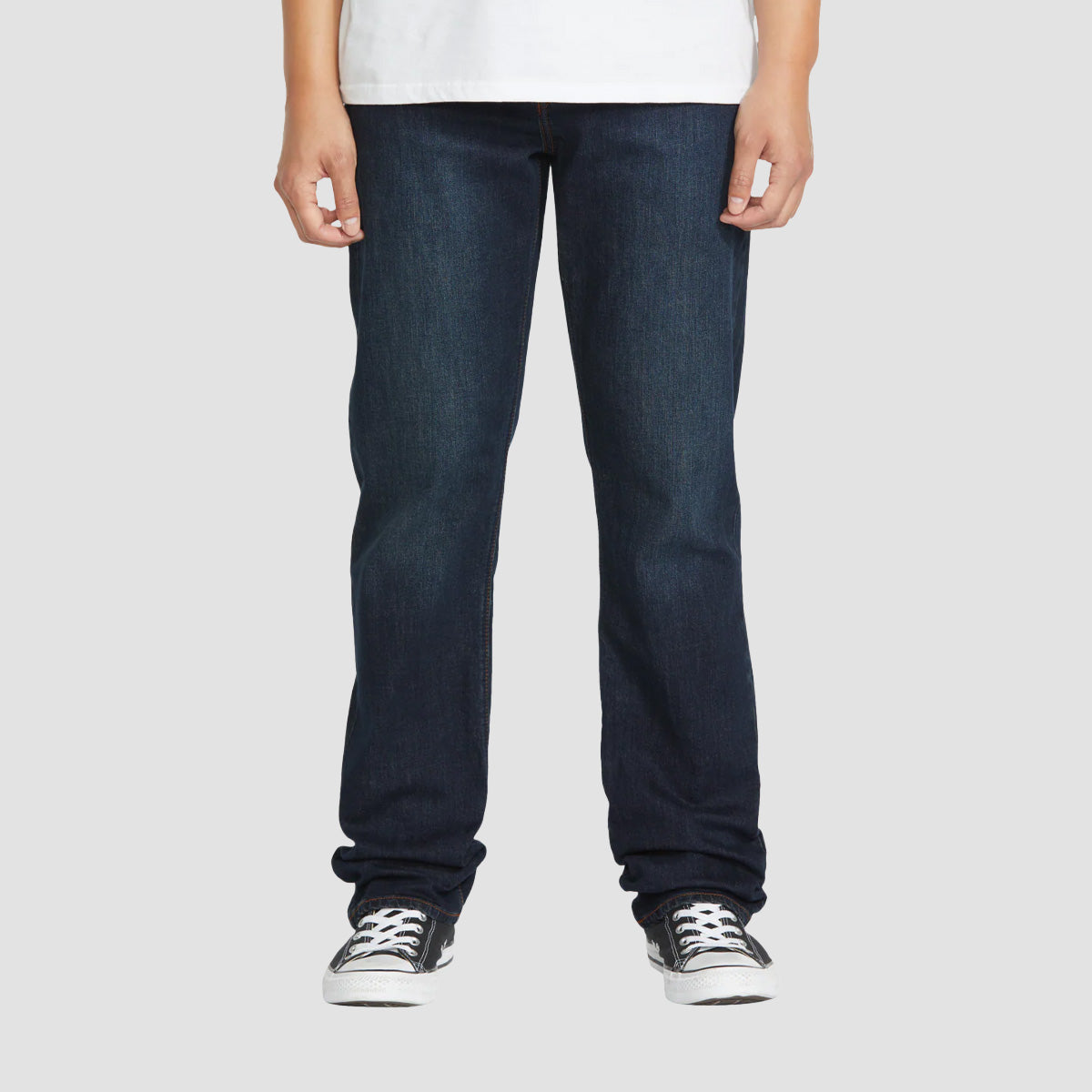 Volcom Solver Modern Fit Jeans New Vintage Blue