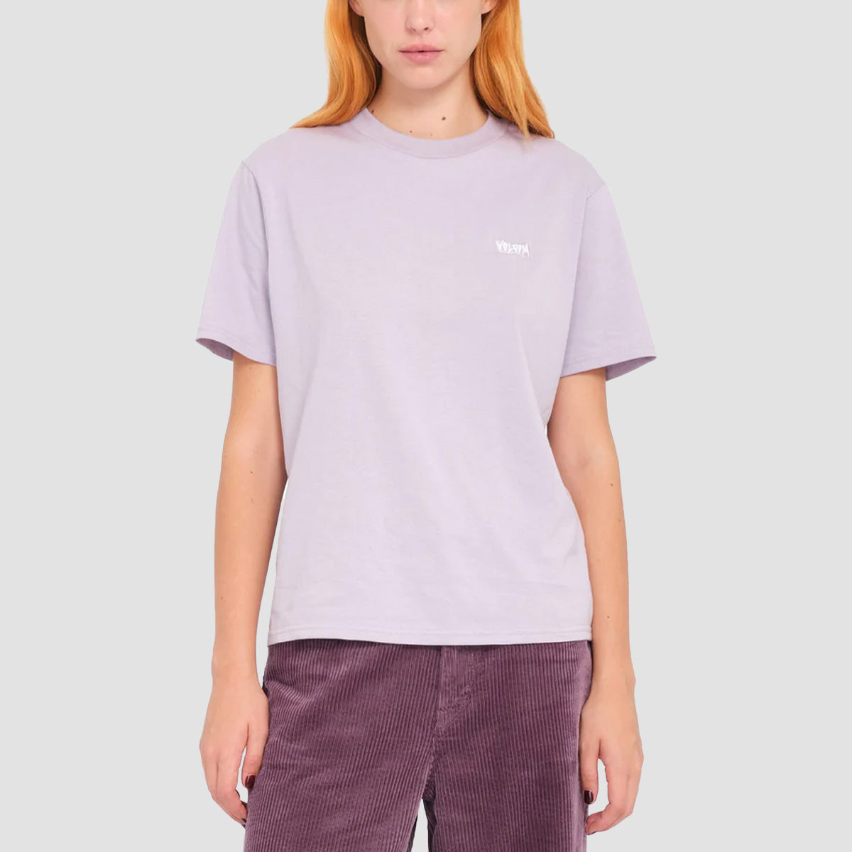 Volcom Spikstone T-Shirt Light Purple - Womens