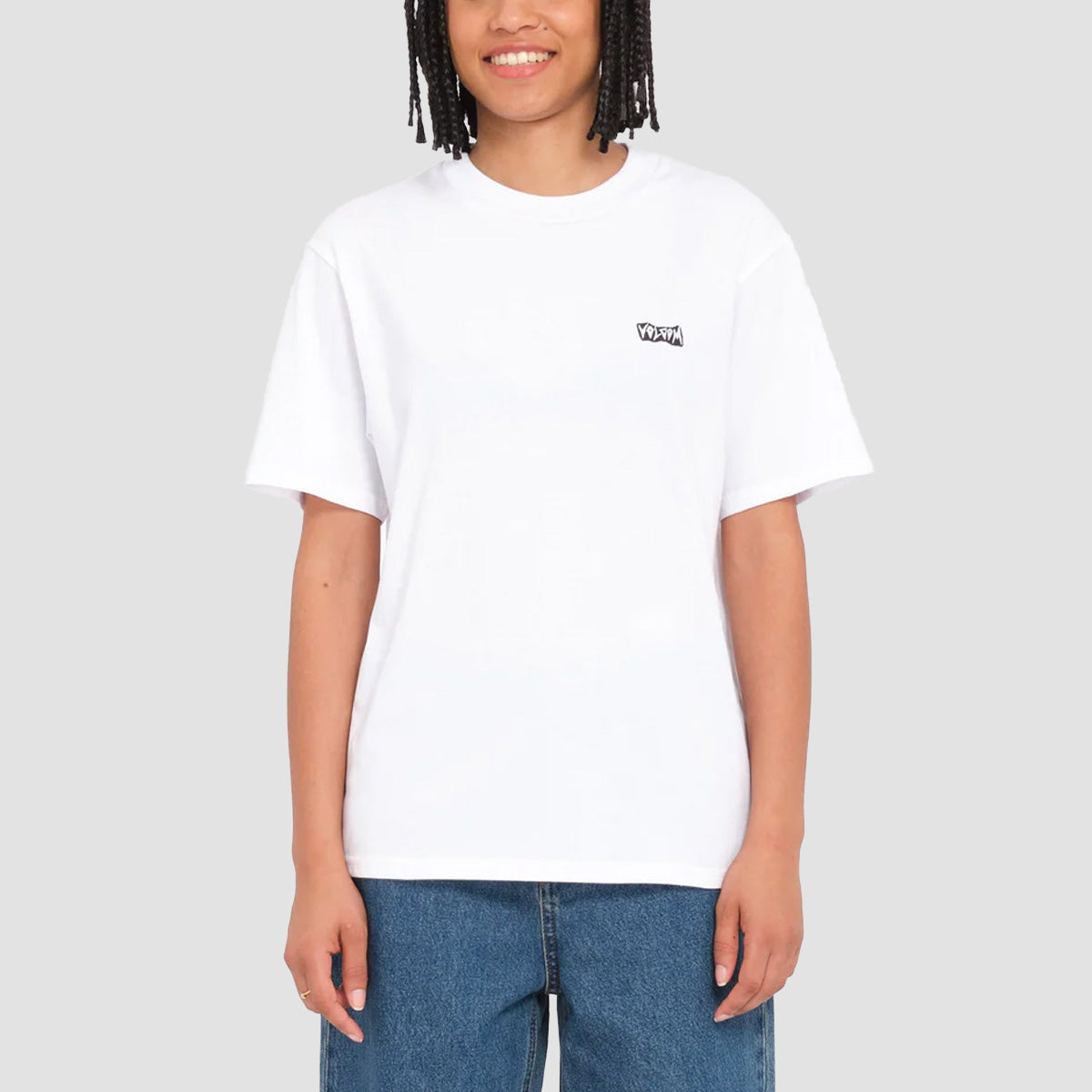 Volcom Spikstone T-Shirt White - Womens