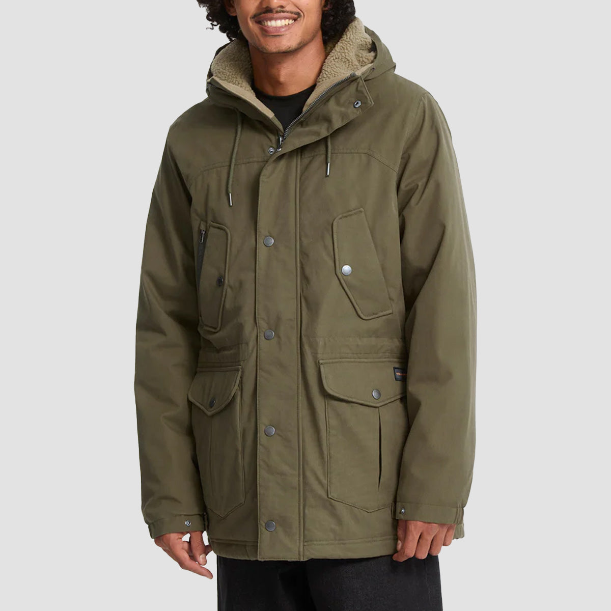 Volcom Starget 5K Parka Jacket Military