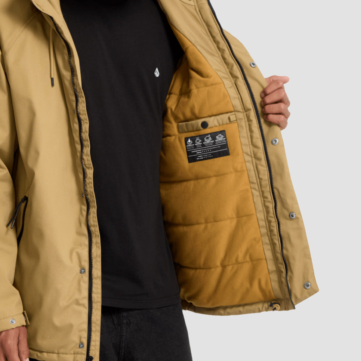 Volcom Stoke Stone II 10K Jacket Ermine