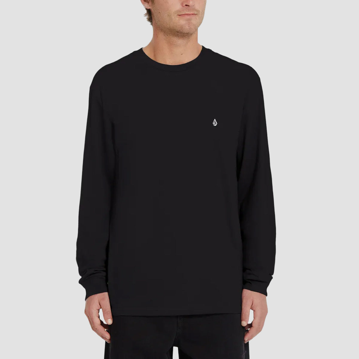 Volcom Stone Blanks Longsleeve T-Shirt Black
