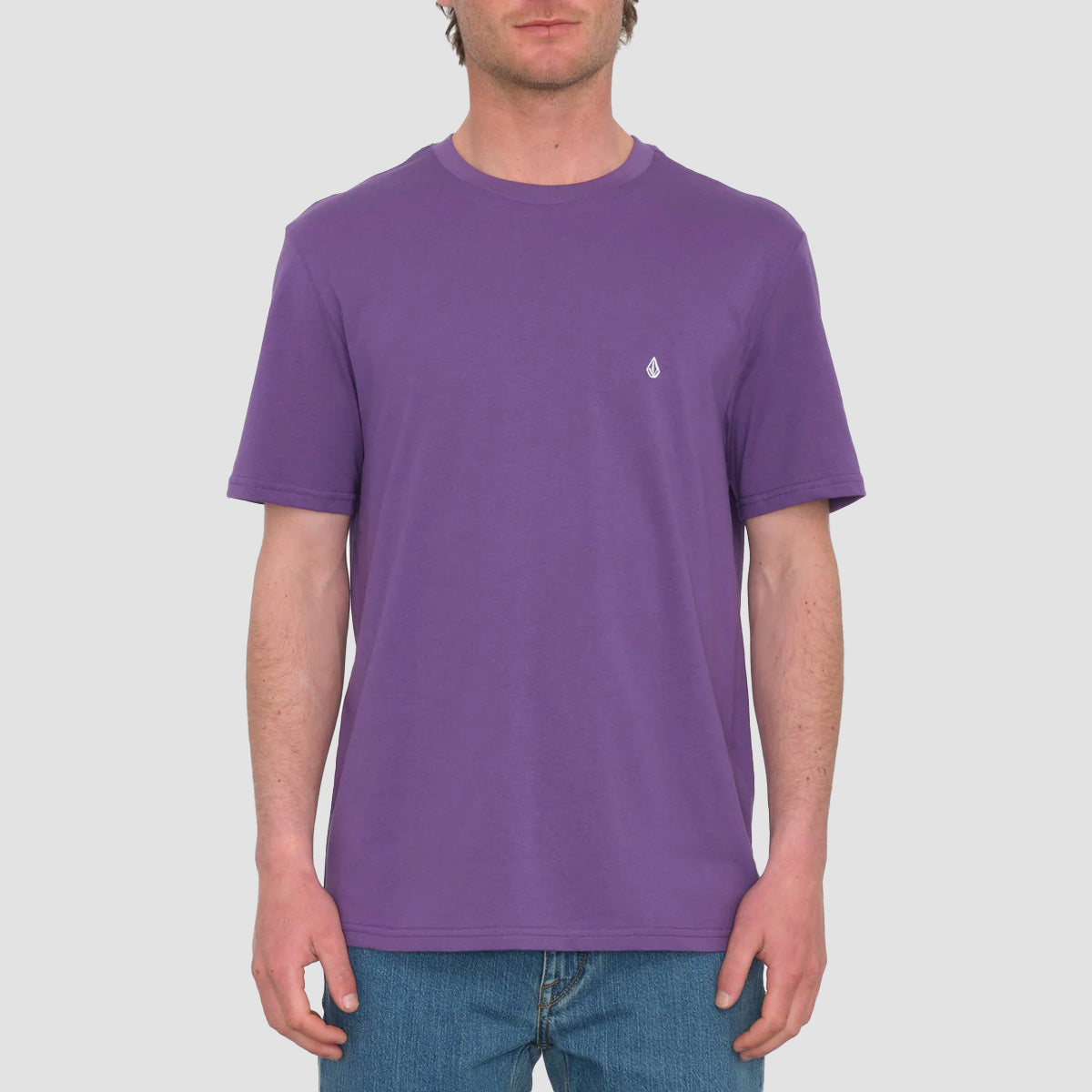 Volcom Stone Blanks T-Shirt Deep Purple