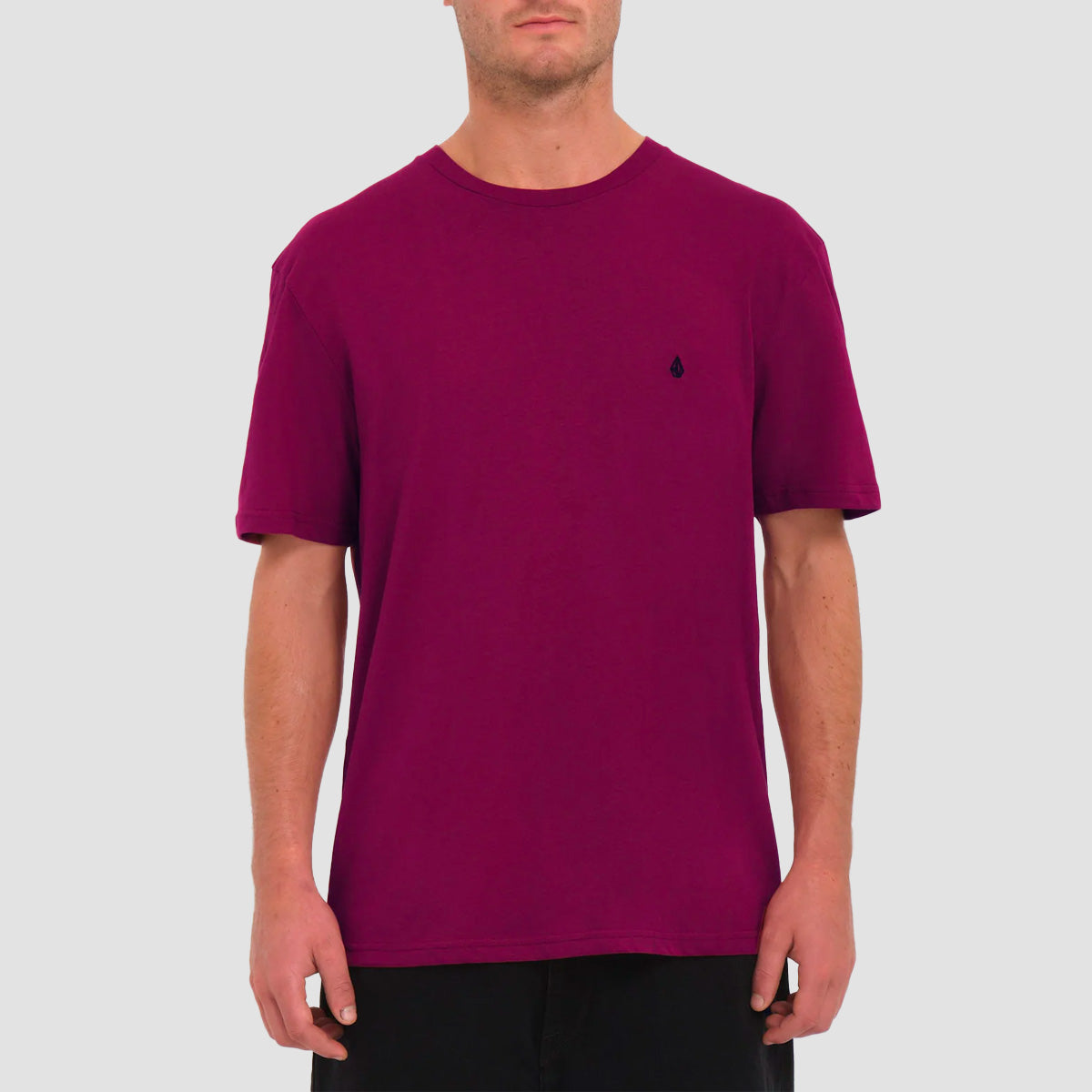 Volcom Stone Blanks T-Shirt Wine