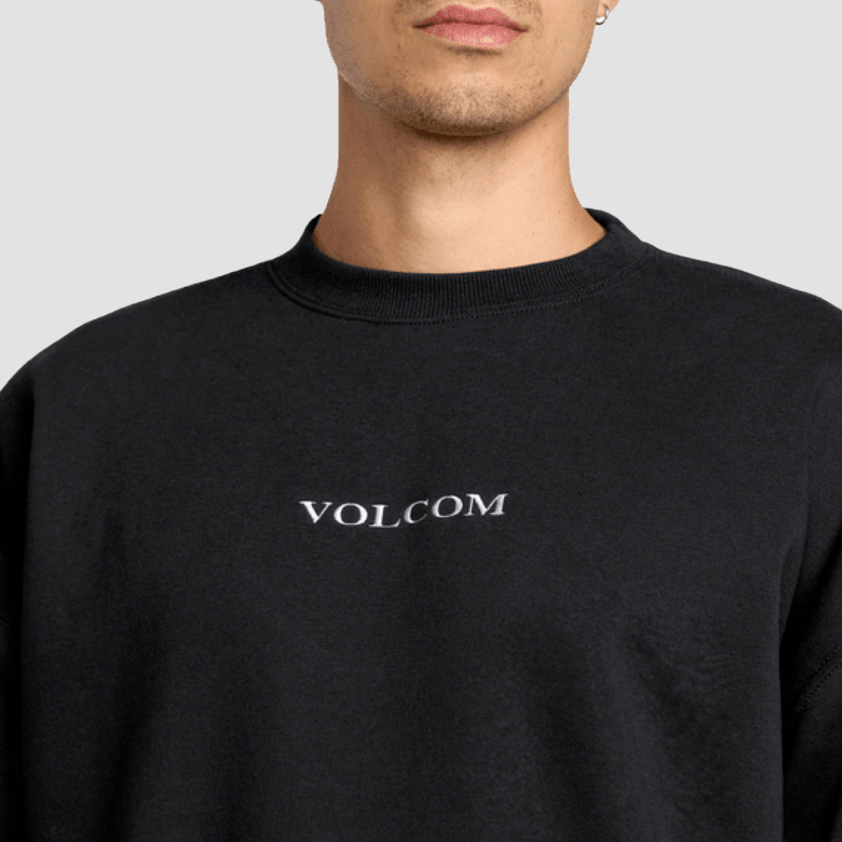 Volcom Stone Crew Sweatshirt Black