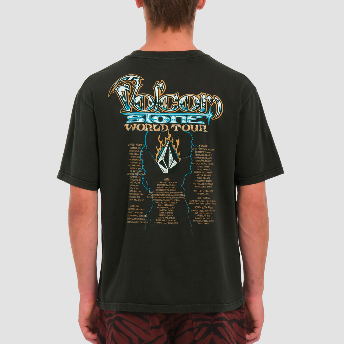 Volcom Stone Ghost T-Shirt Stealth
