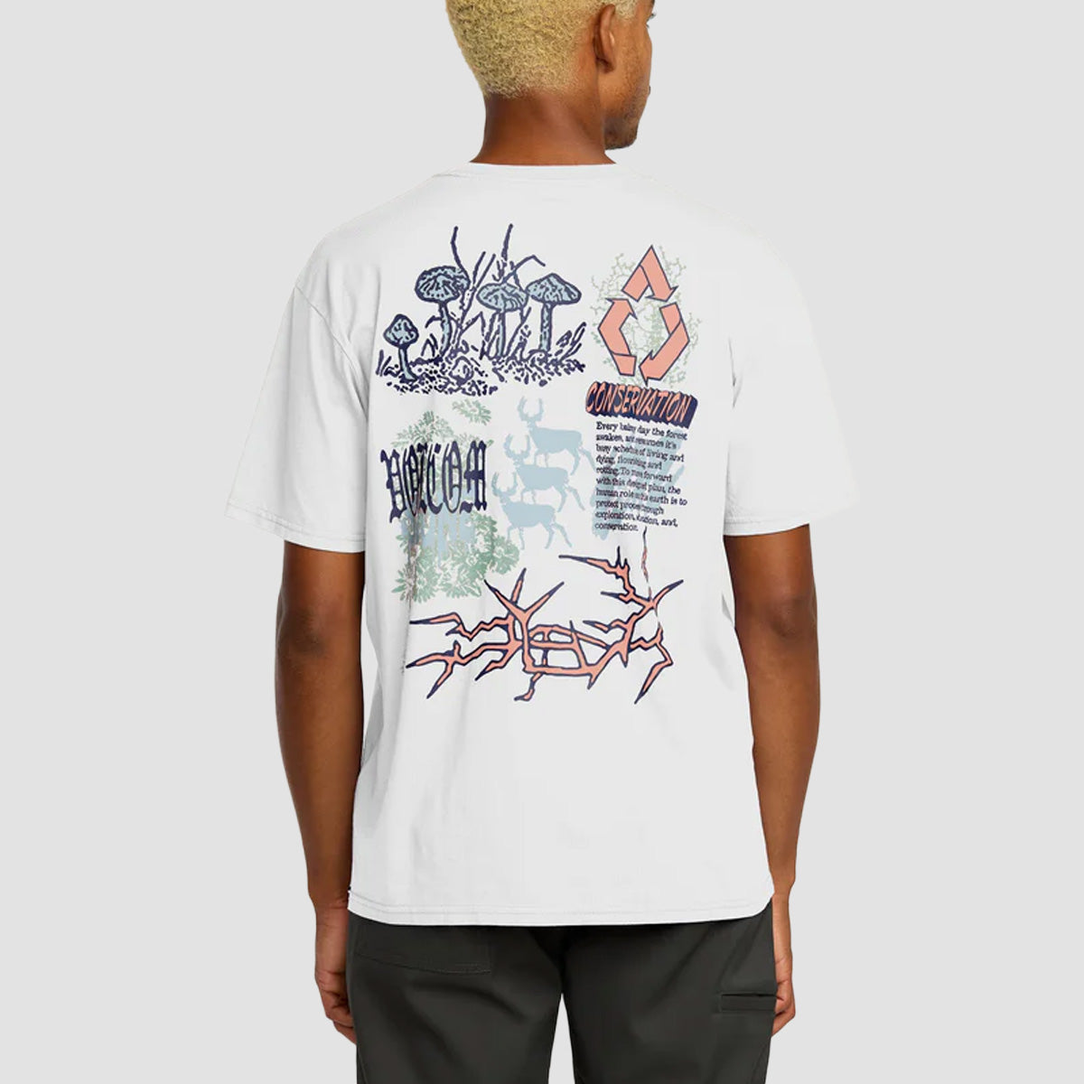 Volcom Stone Matter T-Shirt White
