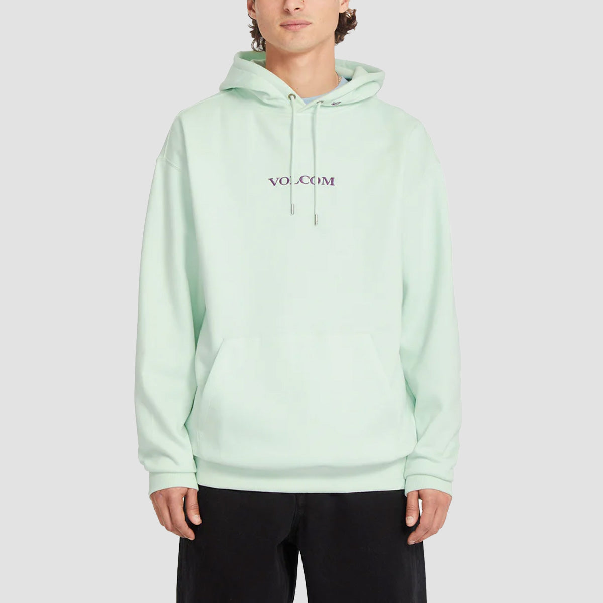 Volcom Stone Pullover Hoodie Cloud Blue