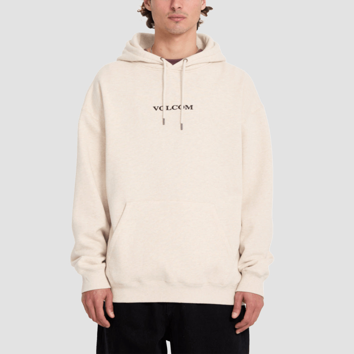 Volcom Stone Pullover Hoodie Dust Heather