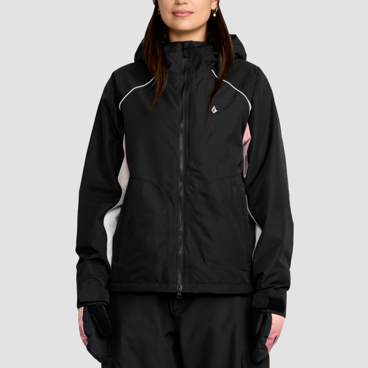 Volcom Stone Smokeshow 20K Snow Jacket Black - Womens