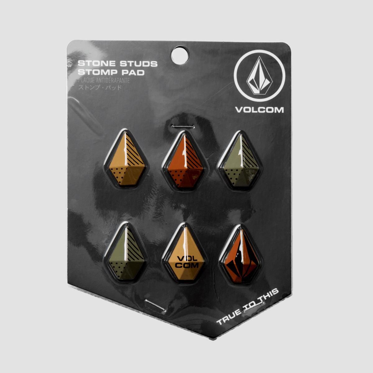 Volcom Stone Studs Stomp Pads Military